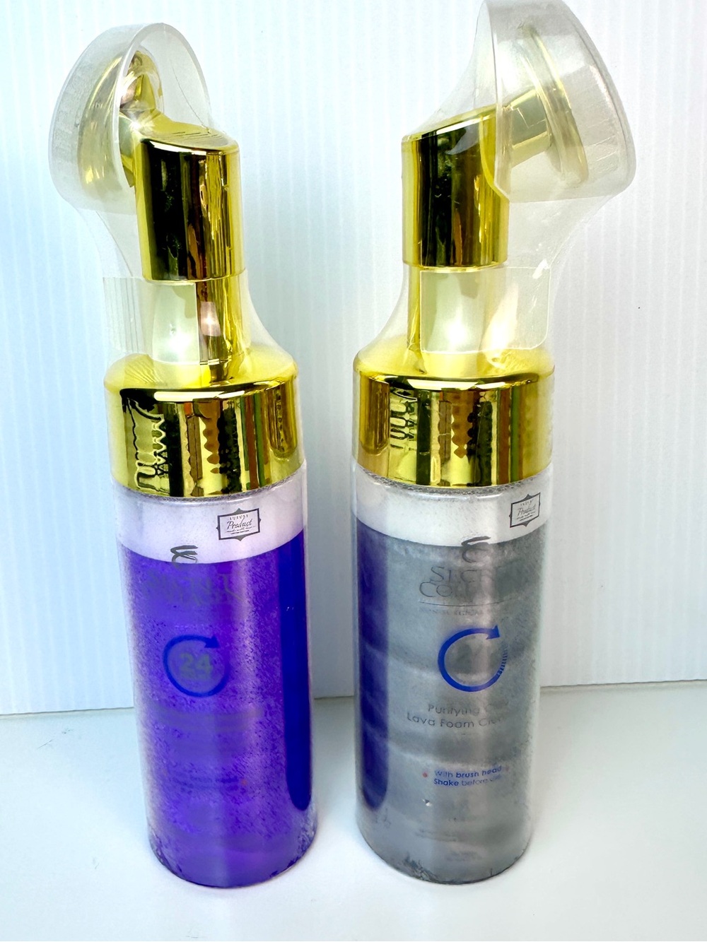 Bundle of 2 Luxury Foaming Facial Cleanser with Pump